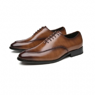 Formale Herrenschuhe Oxford Business Modern Retro Chiseled Toe